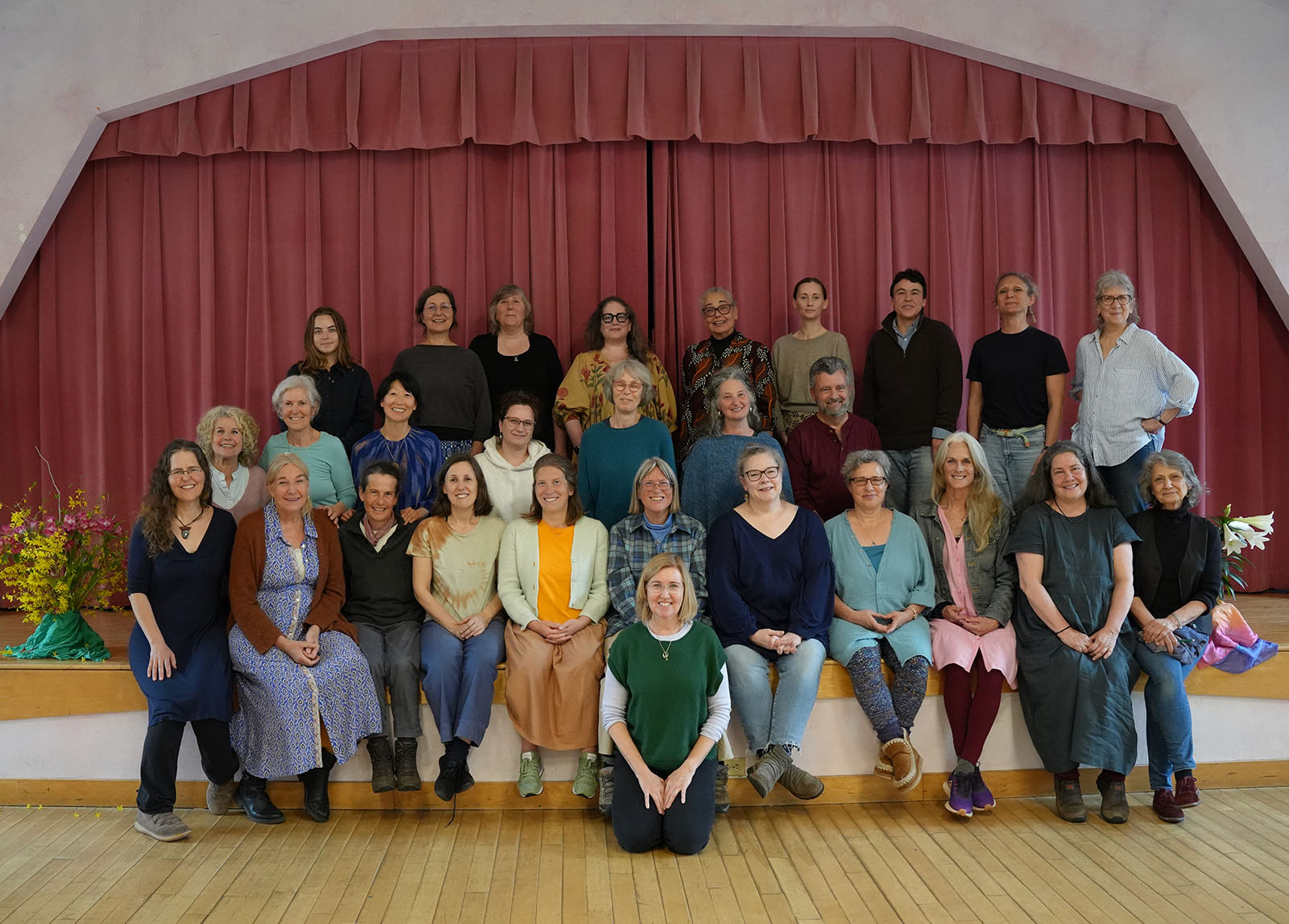 A gathering of Center for Anthroposophy faculty and students