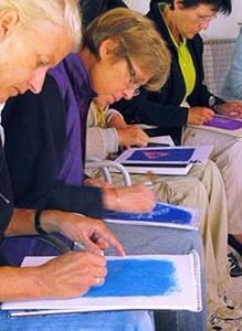 Artists at work: Metal Color Light