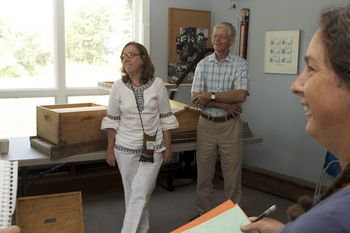 This year, the bees were part of our Renewal experience, thanks to the presence of Gunther and Vivian Hauk. We learned how the bees are helping us even in their time of distress. Did you know that bees hum to the tone of “A”?