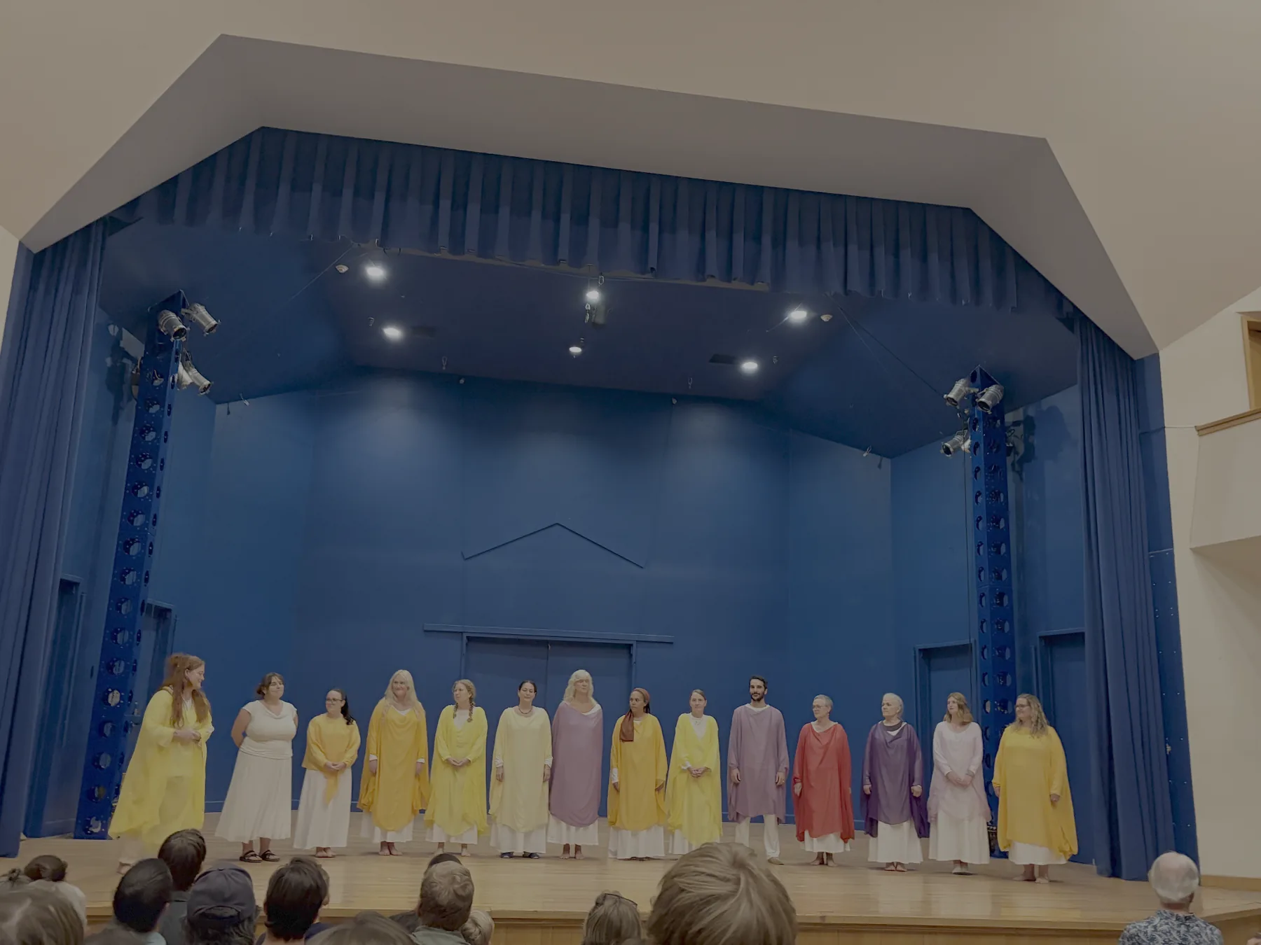 Eurythmy on the Pine Hill stage